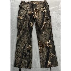 Vintage 10X Realtree Camo Hunting Cargo Pants Men's XL 42x32 Stretch Made in USA